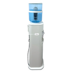 White Hot And Cold-Water Dispenser With Filter Bottle And Lg Compressor