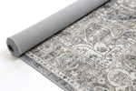 Sleek Kendra Ash Vintage Rug - 80x230