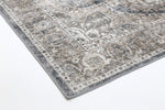 Sleek Kendra Ash Vintage Rug - 80x230