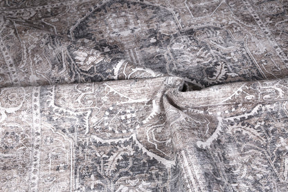 Sleek Kendra Ash Vintage Rug - 80x230