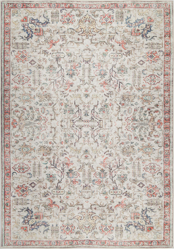  Stylish Rudolph Ivory Multi Rug - 160x230