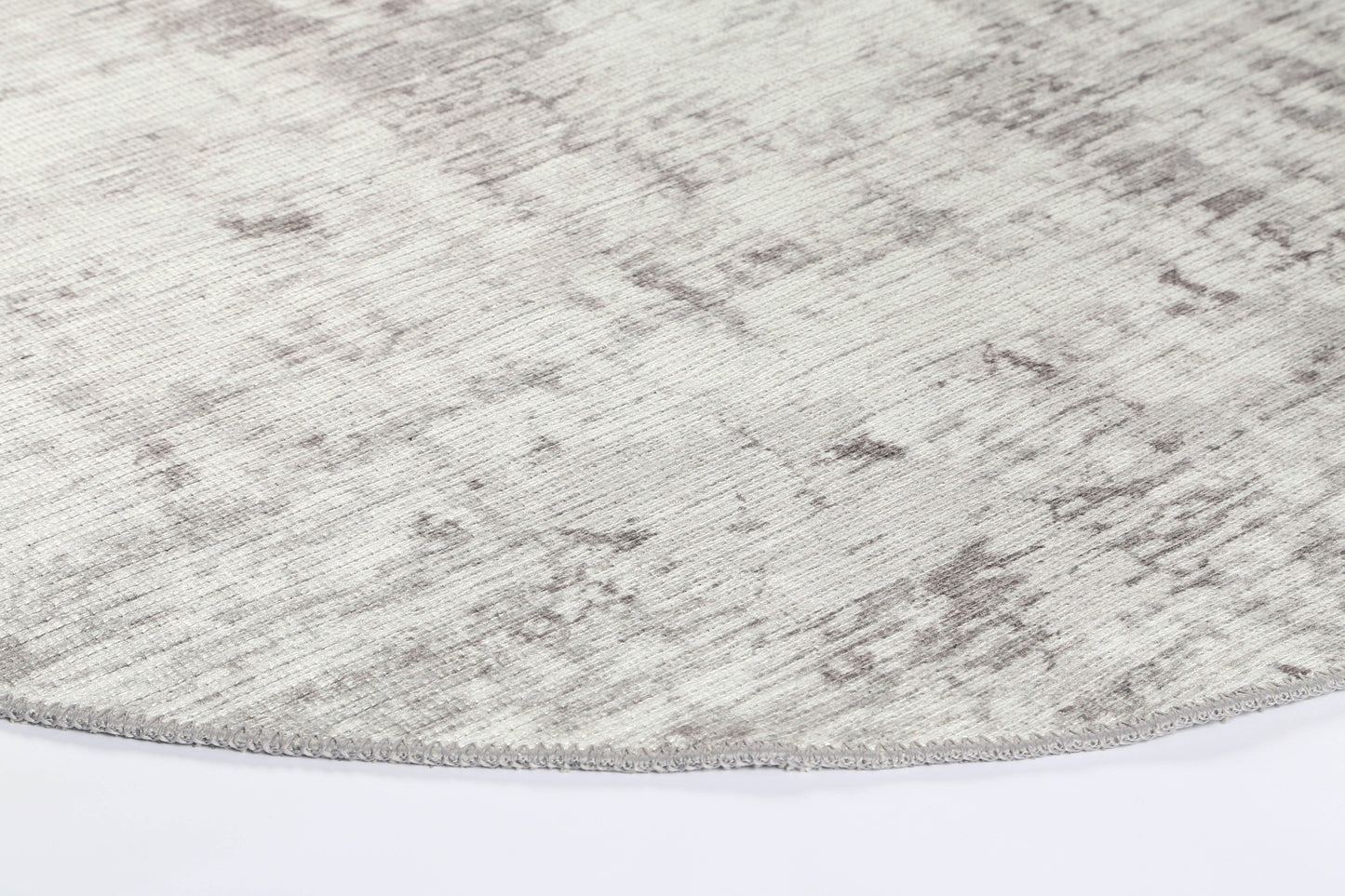 Sleek Alfred Ivory Round Rug - 160x160