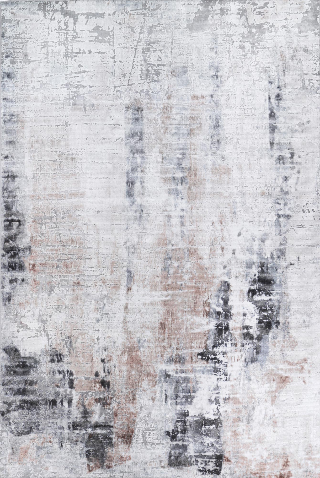 Stylish Leopold Ash Ivory Rug - 200x290