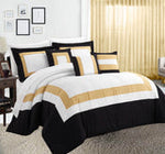 10 Piece Comforter And Sheets Set King/Queen