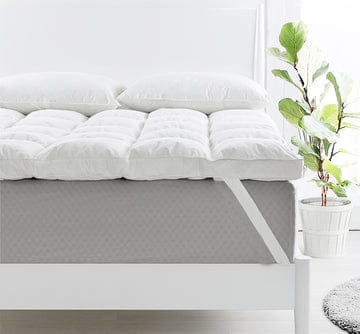 Feather Down Mattress Topper 1800gsm King Single
