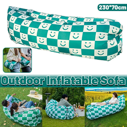 Inflatable Sofa Portable 230x70cm