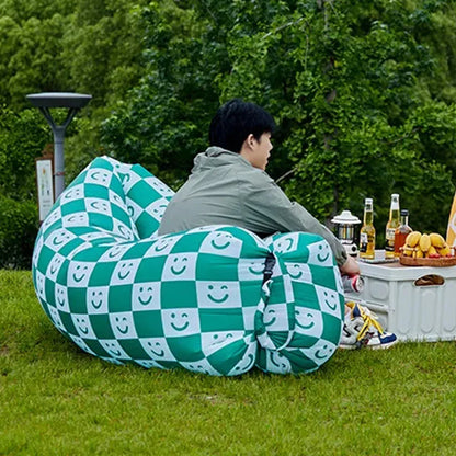 Inflatable Sofa Portable 230x70cm