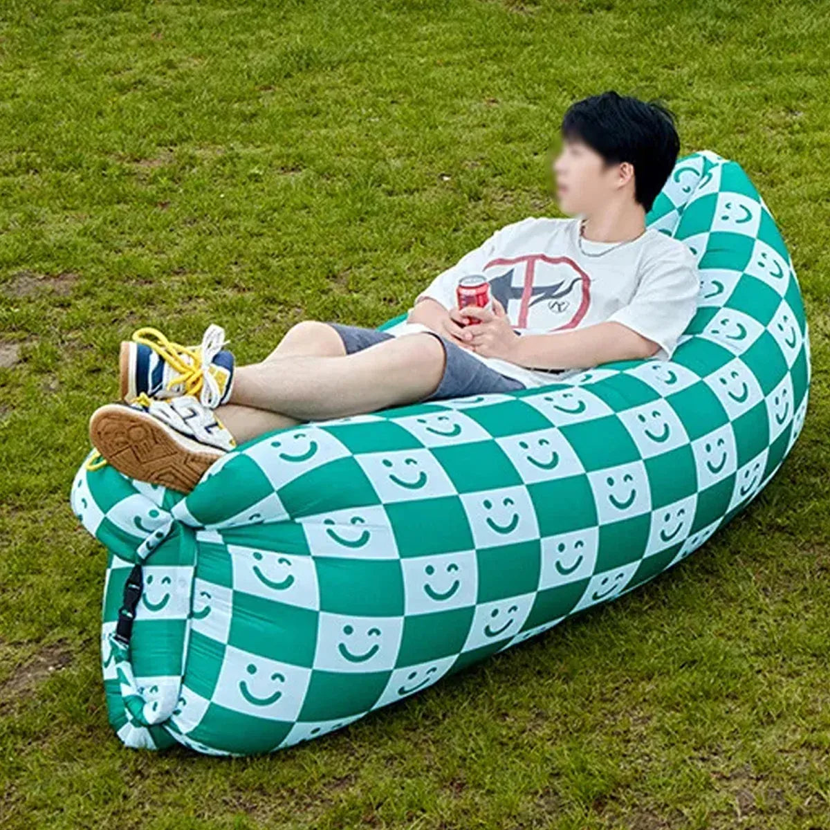 Inflatable Sofa Portable 230x70cm