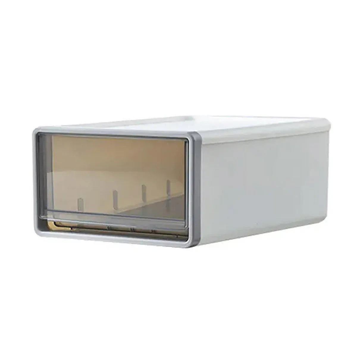 Desk Storage Box White 26x36x14cm