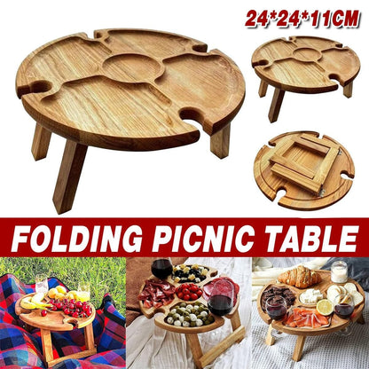 Portable Wooden Dining Table