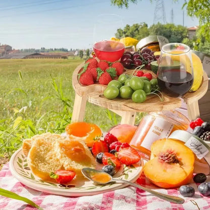 Portable Wooden Dining Table