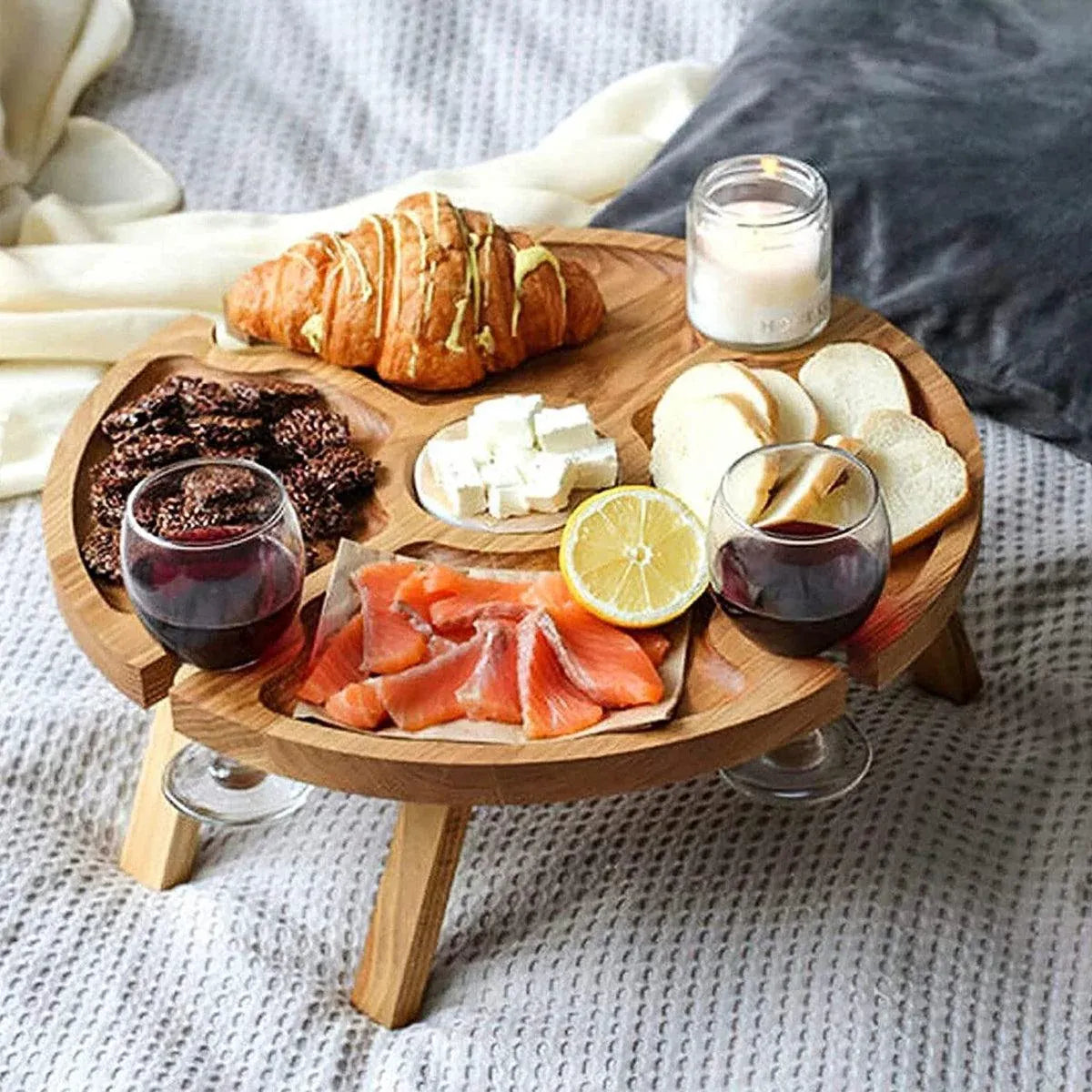Portable Wooden Dining Table
