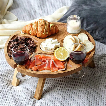 Portable Wooden Dining Table
