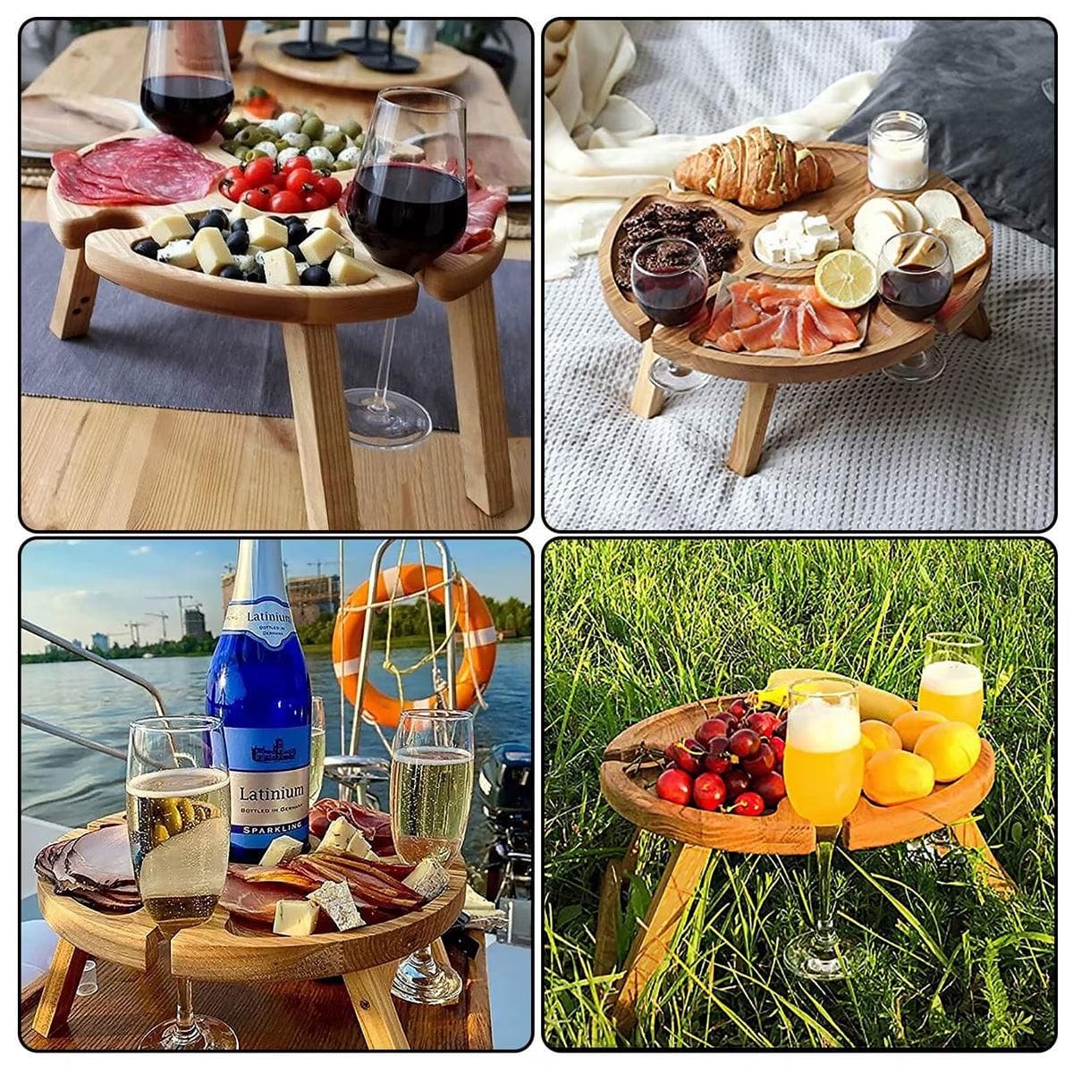 Portable Wooden Dining Table