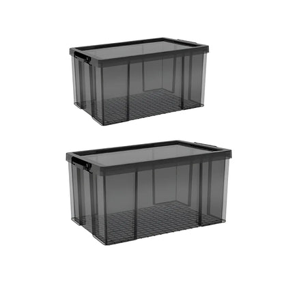 Clear Front Storage Box Stackable 51.5x37.5x31.5cm