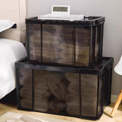 Clear Front Storage Box Stackable 51.5x37.5x31.5cm