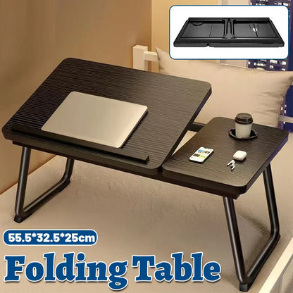 Adjustable Bedside Table Black