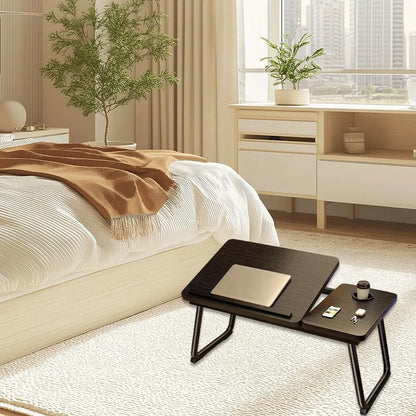 Adjustable Bedside Table Black