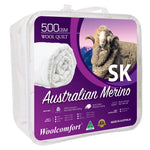 Aus Made Merino Wool Quilt 250/500/700 GSM All Size