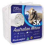 Aus Made Merino Wool Quilt 250/500/700 GSM All Size