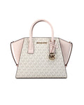 Powder Pink Posh Michael Kors' Avril Small Satchel Bag In Powder Blush