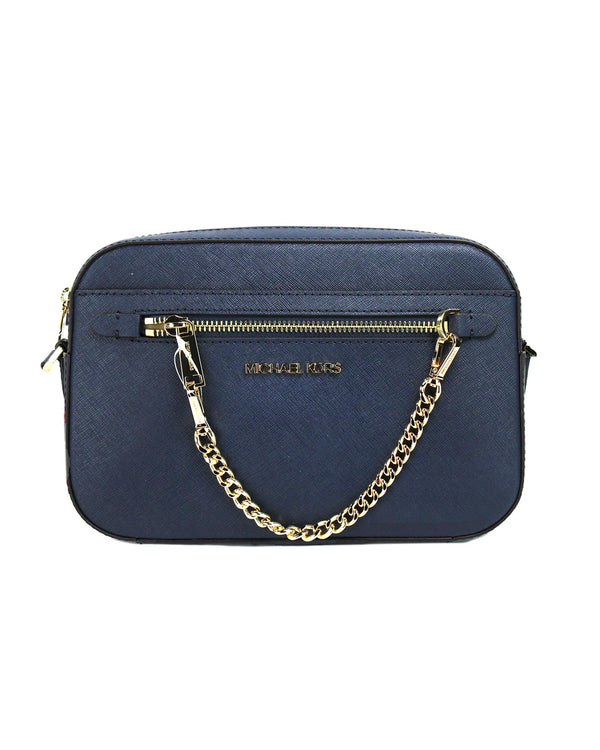  Navy Dream Michael Kors Jet Set Crossbody Bag