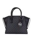 Avant-Garde Noir Michael Kors' Avril Small Black Satchel