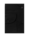 Classic Black/Blue/White Bagutta Men'S Cotton Shirt