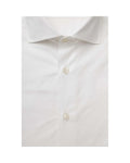 Classic Black/Blue/White Bagutta Men'S Cotton Shirt