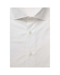 Classic Black/Blue/White Bagutta Men'S Cotton Shirt