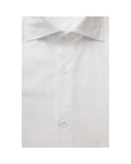 Bagutta Men's White Cotton Shirt