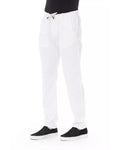 Baldinini Men's White Cotton Jeans & Pant