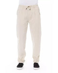 Sandstone Baldinini Beige Cotton Jeans