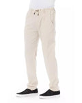 Sandstone Baldinini Beige Cotton Jeans