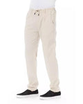 Sandstone Baldinini Beige Cotton Jeans