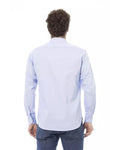 Baldinini Trend Men's Light Blue Cotton Shirt