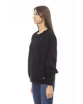 Noir Elegance Baldinini Trend Women'S Wool Sweater