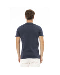 Trendy Blue Hue Baldinini Men'S Tee Shirt