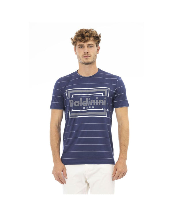 Coastal Comfort Baldinini Blue Tee Shirt