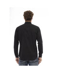Stylish Baldinini Trend Black Cotton Shirt