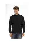 Stylish Baldinini Trend Black Cotton Shirt