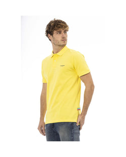 Big & Bright Baldinini Yellow/Blue Polo Shirt
