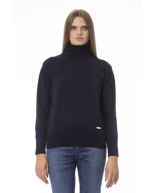 Elegant Espresso Knit Baldinini Trend Women'S Sweater