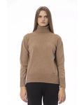Elegant Espresso Knit Baldinini Trend Women'S Sweater