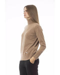 Elegant Espresso Knit Baldinini Trend Women'S Sweater