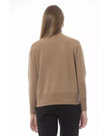 Elegant Espresso Knit Baldinini Trend Women'S Sweater