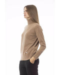 Elegant Espresso Knit Baldinini Trend Women'S Sweater
