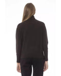 Elegant Espresso Knit Baldinini Trend Women'S Sweater