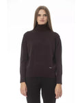 Elegant Espresso Knit Baldinini Trend Women'S Sweater