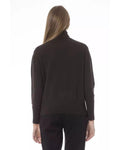 Elegant Espresso Knit Baldinini Trend Women'S Sweater